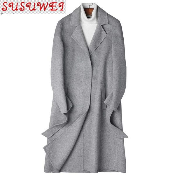 handmade double-faced wool coat winter jacket long autumn men clothes 2021 overcoat abrigo hombre 81z8809 my801 men's & blends, Black
handmade double-faced wool coat winter jacket long autumn men clothes 2021 overcoat abrigo hombre 81z8809 my801 men's & blends, Black