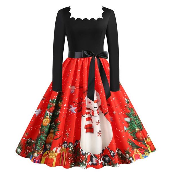 casual dresses big swing print vintage christmas dress women long sleeve evening year party prom rockabilly vestidos, Black;gray
casual dresses big swing print vintage christmas dress women long sleeve evening year party prom rockabilly vestidos, Black;gray