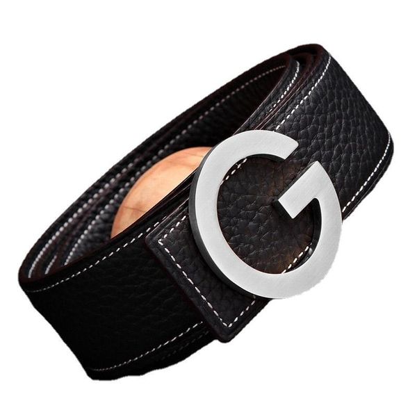 belts men's belt leather youth g buckle smooth hair stylist litchi grain for men luxury designer brand 3.8cm, Black;brown
belts men's belt leather youth g buckle smooth hair stylist litchi grain for men luxury designer brand 3.8cm, Black;brown