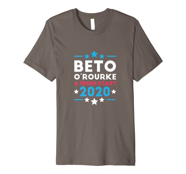 beto o'rourke 2020 elections democrat party a fresh start premium t-shirt, White;black
beto o'rourke 2020 elections democrat party a fresh start premium t-shirt, White;black