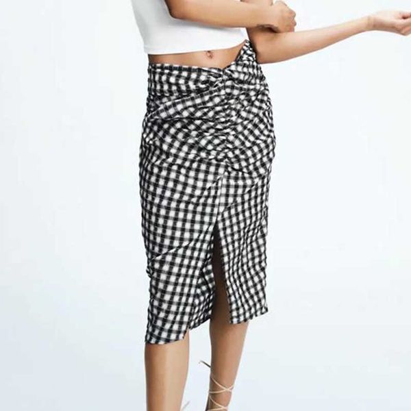 half-length skirt za summer fashion plaid youth office women s casual chic street elegant half-length 210601, Black
half-length skirt za summer fashion plaid youth office women s casual chic street elegant half-length 210601, Black