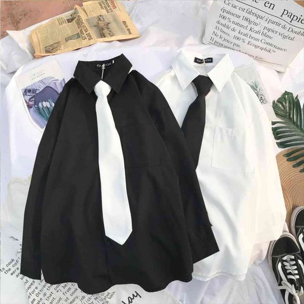 white plain loose oversized womens shirts bf korean style blusas pockets chiffon clothes album vintage women
white plain loose oversized womens shirts bf korean style blusas pockets chiffon clothes album vintage women