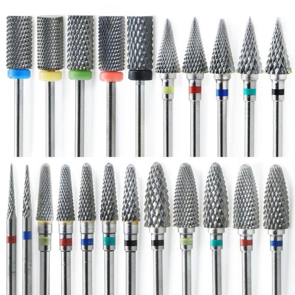 25 tpye nail drill bit for manicure diamond milling cutter nail files electric rotary mills gel remove grinder tools, Silver
25 tpye nail drill bit for manicure diamond milling cutter nail files electric rotary mills gel remove grinder tools, Silver