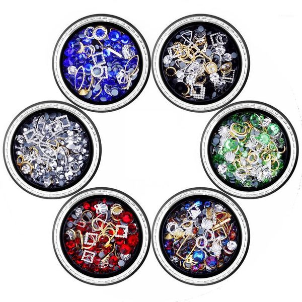 1box nail rhinestones jewelry 3d diy metal rhinestone rivets decorations sale arrival1, Silver;gold
1box nail rhinestones jewelry 3d diy metal rhinestone rivets decorations sale arrival1, Silver;gold