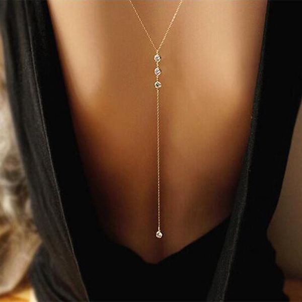 pendant necklaces women's shiny rhinestone body chains ladies copper alloy chest chain bikini jewelry necklac, Silver
pendant necklaces women's shiny rhinestone body chains ladies copper alloy chest chain bikini jewelry necklac, Silver