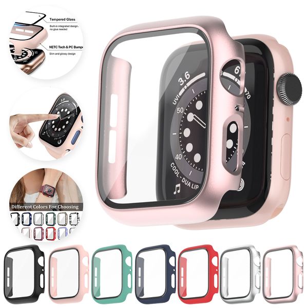 electroplating case +tempered glass screen protector for apple watch cover iwatch se 7 6 5 4 3 2 1 44mm 40mm 42mm 38mm 41mm 45mm bumper
electroplating case +tempered glass screen protector for apple watch cover iwatch se 7 6 5 4 3 2 1 44mm 40mm 42mm 38mm 41mm 45mm bumper