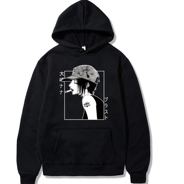 men's hoodies & sweatshirts anime hoodie nana osaki v-neck pullovers male and female, Black
men's hoodies & sweatshirts anime hoodie nana osaki v-neck pullovers male and female, Black