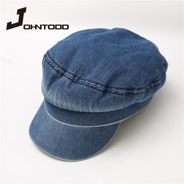 berets 2021 fashion women autumn winter leisure octagonal hat ladies solid color denim beret cowboy cap sboy caps, Blue;gray
berets 2021 fashion women autumn winter leisure octagonal hat ladies solid color denim beret cowboy cap sboy caps, Blue;gray