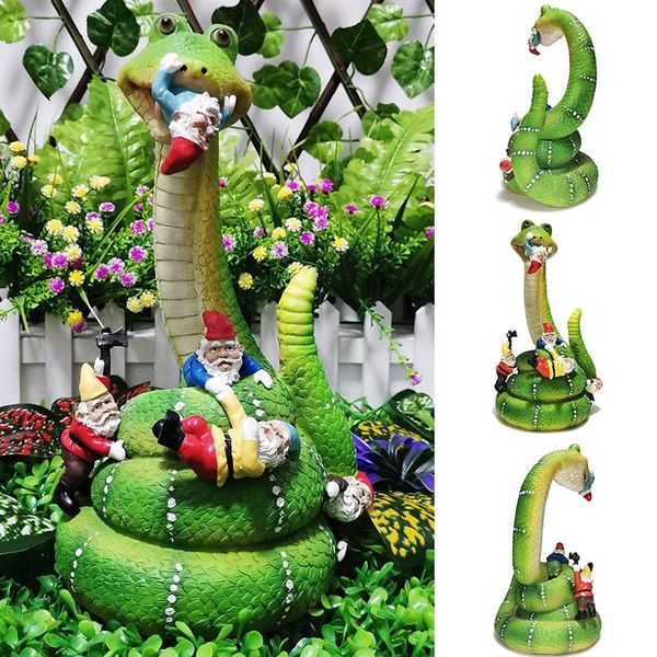 garden decorations gnome snake statues yard art resin figurine outdoor decor dss899
garden decorations gnome snake statues yard art resin figurine outdoor decor dss899