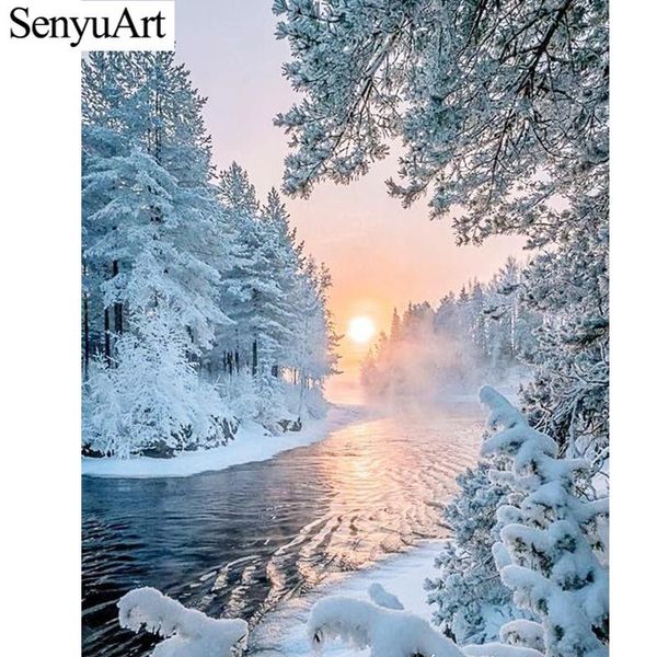 diamond painting mosaic art winter forest sun scenery picture full round embroidery cross stitch kits paiting home decorations
diamond painting mosaic art winter forest sun scenery picture full round embroidery cross stitch kits paiting home decorations