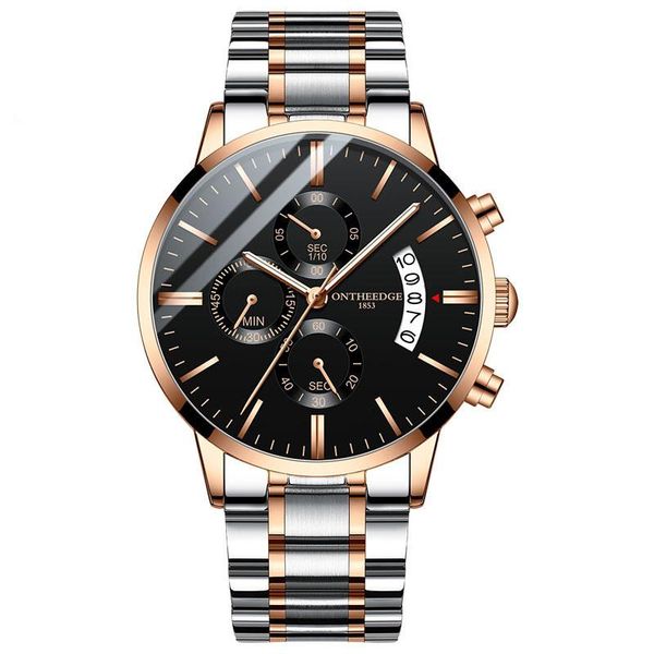 rui of edge butterfly snap button steel bring network belt man wrist watch waterproof noctilucent three eye 6 needle wristwatches, Slivery;brown
rui of edge butterfly snap button steel bring network belt man wrist watch waterproof noctilucent three eye 6 needle wristwatches, Slivery;brown