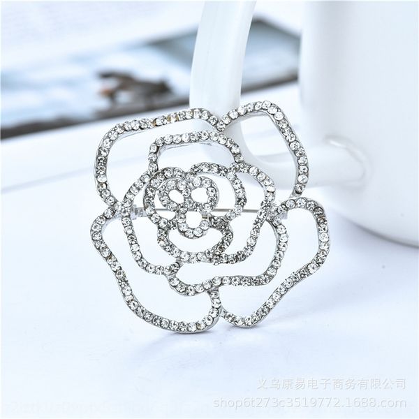 6gaw hot selling wreath alloy creative pins brooches clothing full diamond rosestone diamond brooch, Gray
6gaw hot selling wreath alloy creative pins brooches clothing full diamond rosestone diamond brooch, Gray
