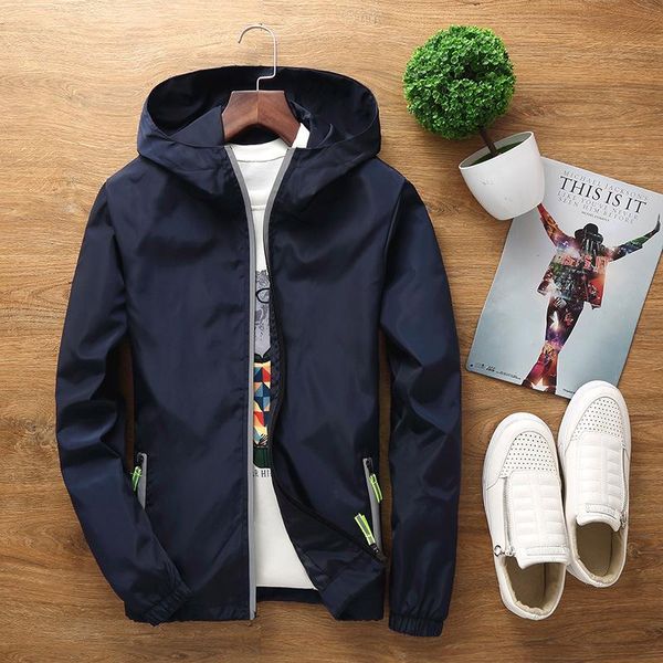 men's jackets windbreaker jacket male 6xl 7xl fashion zipper reflective men casual hooded thin coat, Black;brown
men's jackets windbreaker jacket male 6xl 7xl fashion zipper reflective men casual hooded thin coat, Black;brown