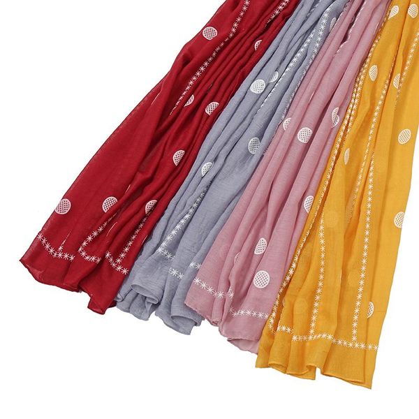scarves est plain cotton viscose embroidery scarf shawls muslim hijabs large size headscarf wraps turbans foulard women 1pc retail, Blue;gray
scarves est plain cotton viscose embroidery scarf shawls muslim hijabs large size headscarf wraps turbans foulard women 1pc retail, Blue;gray