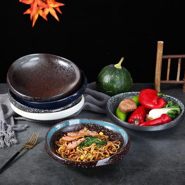 dishes & plates japanese retro ceramic deep plate soup dish tableware bowl set combination home creative nostalgia
dishes & plates japanese retro ceramic deep plate soup dish tableware bowl set combination home creative nostalgia