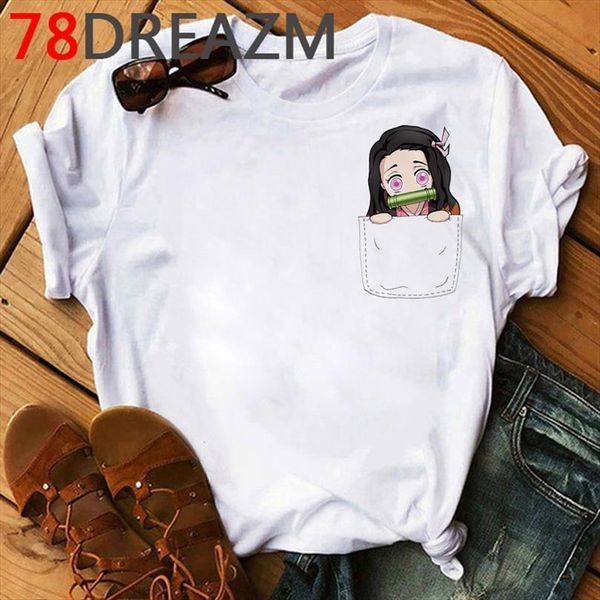 demon slayer men kawaii japanese mens anime no yaiba cartoon blade summer plus size female, White;black