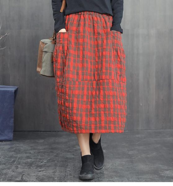 skirts female vintage plaid thicken cotton a-line skirt mori girl 2021 autumn winter, Black
skirts female vintage plaid thicken cotton a-line skirt mori girl 2021 autumn winter, Black