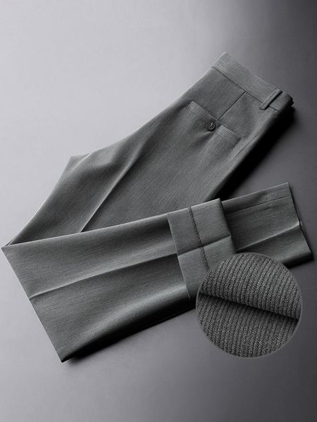 men's suits & blazers 2021 spring summer men trousers casual pants thin business office male ankle-length straight suit plus size d56, White;black
men's suits & blazers 2021 spring summer men trousers casual pants thin business office male ankle-length straight suit plus size d56, White;black