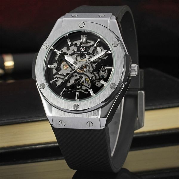 new forsing hollow out movement waterproof men's full-automatic mechanical watch, Slivery;brown
new forsing hollow out movement waterproof men's full-automatic mechanical watch, Slivery;brown