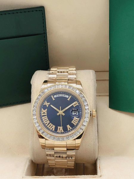 2021 high men watch automatic mechanical watches 2813 daydate silver gold stainless steel strap man wristwatches diamond 41mm sports male wa, Slivery;brown
2021 high men watch automatic mechanical watches 2813 daydate silver gold stainless steel strap man wristwatches diamond 41mm sports male wa, Slivery;brown