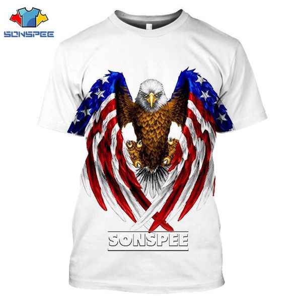 men's t-shirts sonspee bald eagle animal men women 3d print t-shirt harajuku oversized fashion cool summer casual short sleeve o-neck t, White;black
men's t-shirts sonspee bald eagle animal men women 3d print t-shirt harajuku oversized fashion cool summer casual short sleeve o-neck t, White;black