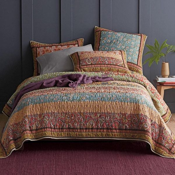 comforters & sets chausub cotton bedspreads quilt set 3pcs quilts for bed handmade patchwork cover shams king size american quilted coverlet
comforters & sets chausub cotton bedspreads quilt set 3pcs quilts for bed handmade patchwork cover shams king size american quilted coverlet