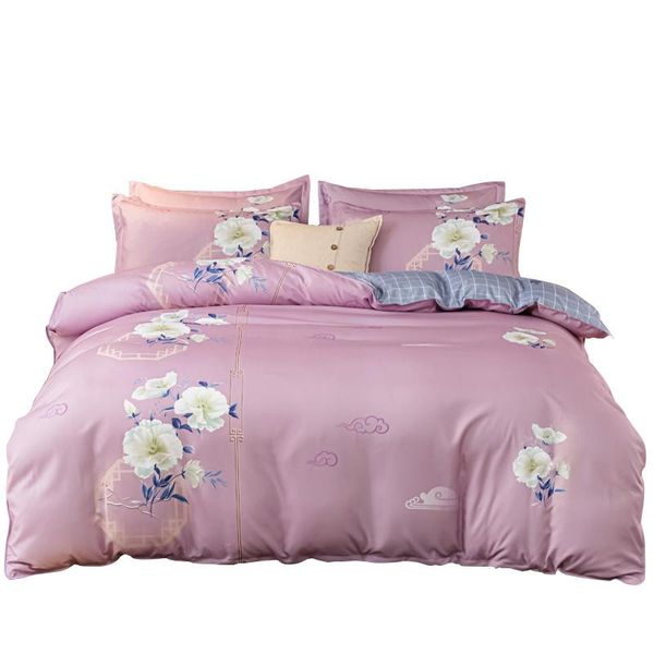 bedding sets set thickened four-piece all cotton pure 100 skin-friendly brushed simple
bedding sets set thickened four-piece all cotton pure 100 skin-friendly brushed simple