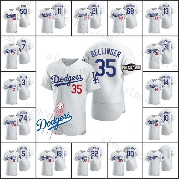 los angeles 2020 postseason #22 clayton kershaw 35 cody bellinger 50 mookie betts men women youth custom white cool flex authentic jersey, Black
los angeles 2020 postseason #22 clayton kershaw 35 cody bellinger 50 mookie betts men women youth custom white cool flex authentic jersey, Black