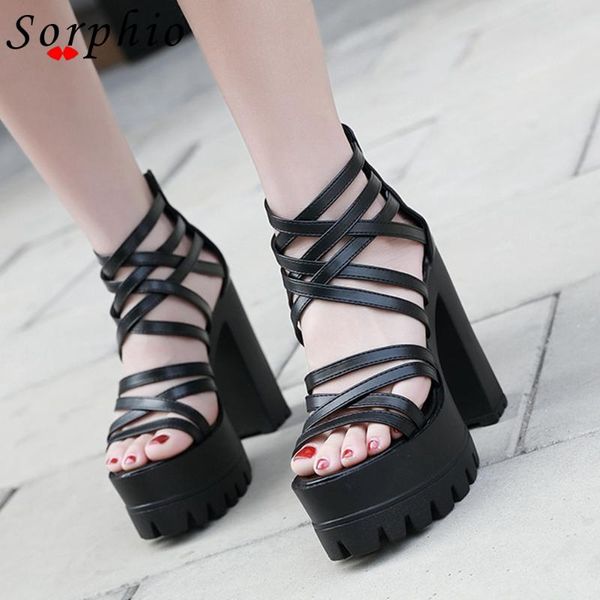 sorphio brand female elegant rome cool fashion women shoes black zipper platform high heel sandals dress
sorphio brand female elegant rome cool fashion women shoes black zipper platform high heel sandals dress