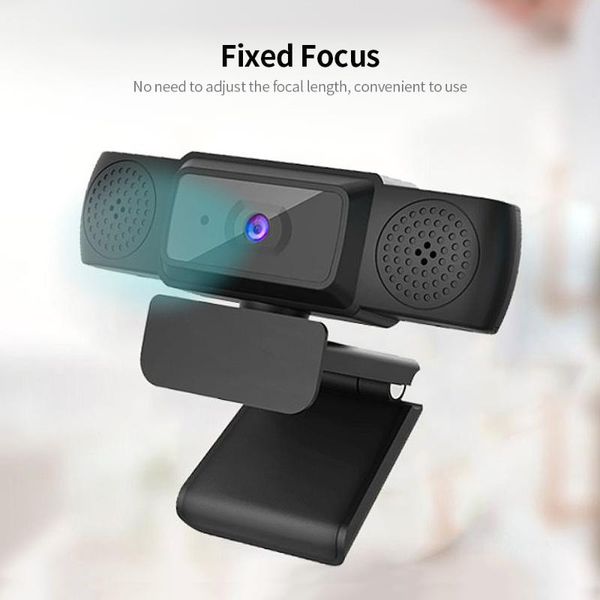 webcams 1080p fixed focus webcam usb drive-web camera built-in noise reduction microphone for online conference video chat
webcams 1080p fixed focus webcam usb drive-web camera built-in noise reduction microphone for online conference video chat