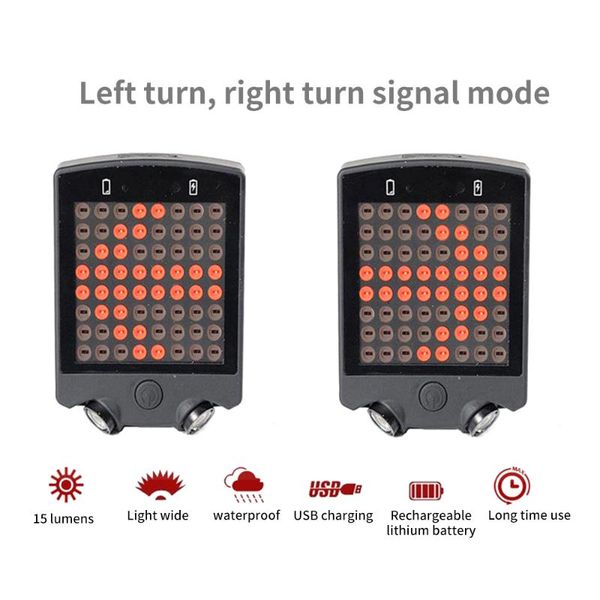 bicycle rear light usb charging high bright energy saving wireless remote rechargeable safety bike signal lights
bicycle rear light usb charging high bright energy saving wireless remote rechargeable safety bike signal lights
