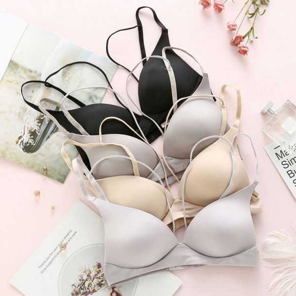 bras solid strappy for women racerback push up bra deep v brassiere comfy bh underwear seamless wire 2021 fashion, Red;black
bras solid strappy for women racerback push up bra deep v brassiere comfy bh underwear seamless wire 2021 fashion, Red;black