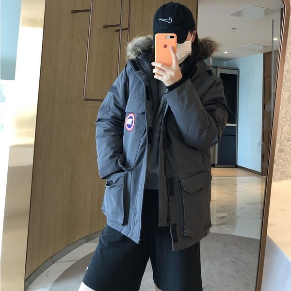 winter 08 expedition new canadian work clothes goose down jacket women's medium and long thickened waterproof, Black
winter 08 expedition new canadian work clothes goose down jacket women's medium and long thickened waterproof, Black