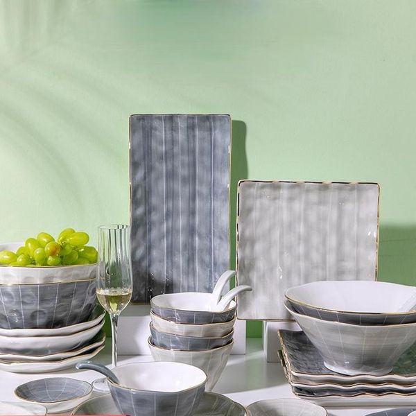 dishes & plates modern nordic plate sets ceramic chopsticks dinning dessert serving luxury household gift box platos tableware df50pz
dishes & plates modern nordic plate sets ceramic chopsticks dinning dessert serving luxury household gift box platos tableware df50pz