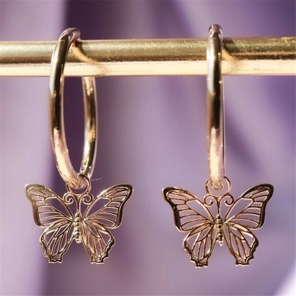 new fashion gold silver color hollow butterfly jewelry tud earrings simple temperament personality small women's earrings party
new fashion gold silver color hollow butterfly jewelry tud earrings simple temperament personality small women's earrings party