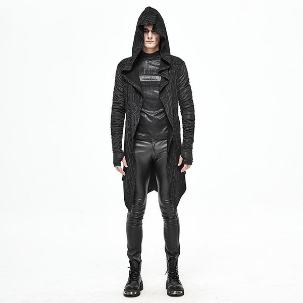 men's vests steampunk dark wind technology sense with hand cloak jacket parkour long leather hooded, Black;white
men's vests steampunk dark wind technology sense with hand cloak jacket parkour long leather hooded, Black;white