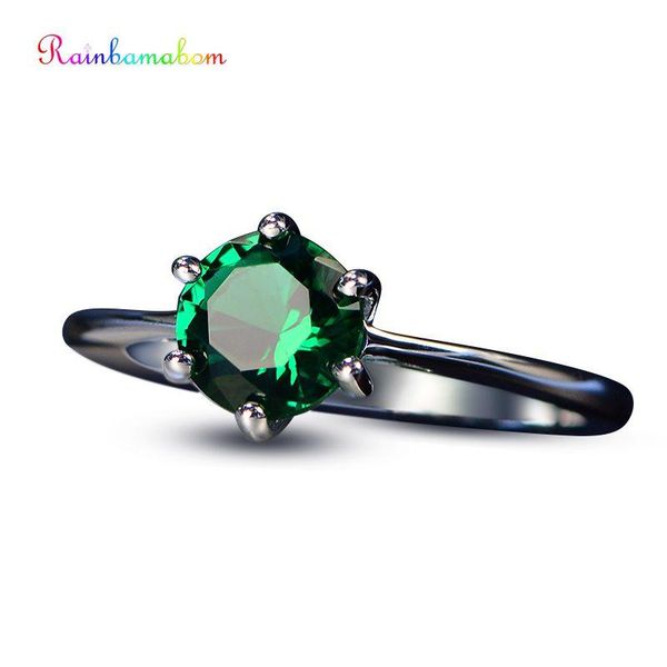 cluster rings rainbamabom 925 sterling silver emerald gemstone couple anniversary wedding simple ring jewelry wholesale size 5-1, Golden;silver
cluster rings rainbamabom 925 sterling silver emerald gemstone couple anniversary wedding simple ring jewelry wholesale size 5-1, Golden;silver