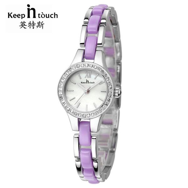wristwatches purple women's watch ceramic female bracelet watches for women rhinestone 2021 gifts, Slivery;brown
wristwatches purple women's watch ceramic female bracelet watches for women rhinestone 2021 gifts, Slivery;brown