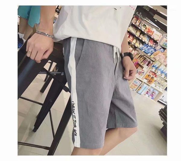 men's shorts 2021 summer embroidery letter stitching trend pants streetwear, White;black
men's shorts 2021 summer embroidery letter stitching trend pants streetwear, White;black