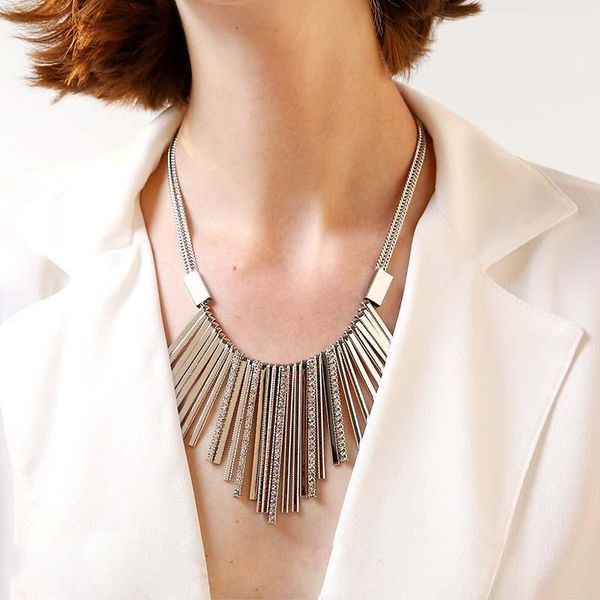 chains good qualilty fashion big lucxury crystal bib necklace gold chain party jewelry accessories pendant collar necklaces for women, Silver
chains good qualilty fashion big lucxury crystal bib necklace gold chain party jewelry accessories pendant collar necklaces for women, Silver