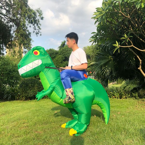 mascot costumesgreen dinosaur t-rex inflatable cosumes half body halloween role play disfraz walking mascot dress upmascot doll costu, Red;yellow
mascot costumesgreen dinosaur t-rex inflatable cosumes half body halloween role play disfraz walking mascot dress upmascot doll costu, Red;yellow