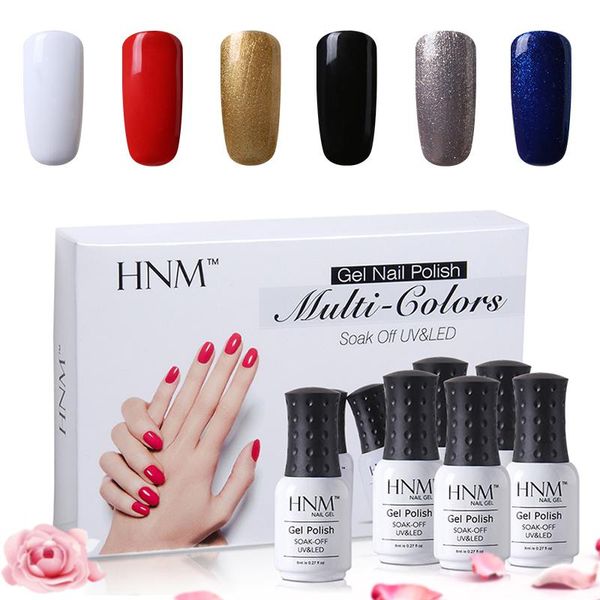 6pcs/lot solid gel polish kit soak off nail art set uv manicure tools gift box lucky 8ml enamel kits
6pcs/lot solid gel polish kit soak off nail art set uv manicure tools gift box lucky 8ml enamel kits