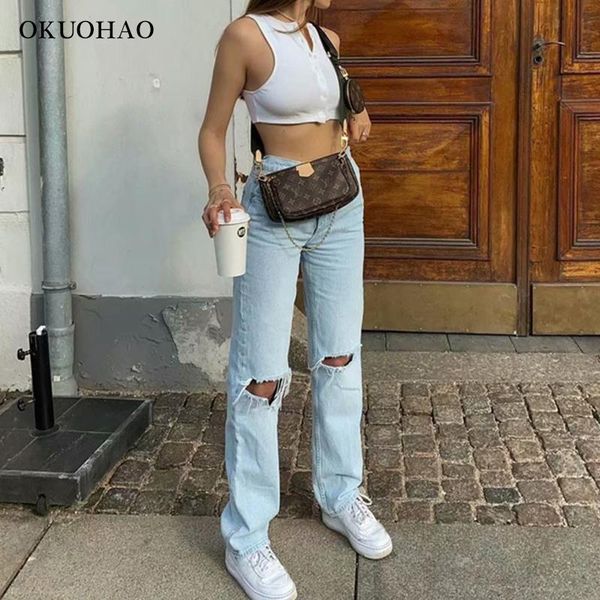 women's jeans baggy women high waist denim trousers female fashion pants straight loose mom ripped y2k vintage streetwear, Blue
women's jeans baggy women high waist denim trousers female fashion pants straight loose mom ripped y2k vintage streetwear, Blue