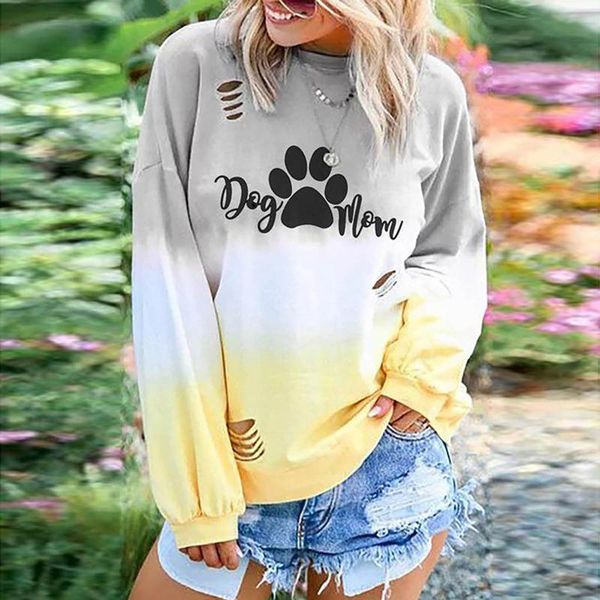 women's blouses & shirts women 2021 fashion long sleeve loose casual hole print autumn o-neck pullover femme shirt streetwear, White
women's blouses & shirts women 2021 fashion long sleeve loose casual hole print autumn o-neck pullover femme shirt streetwear, White