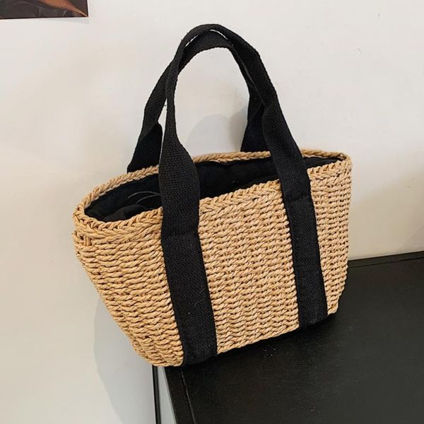 shoulder bags fashion women retro woven straw bag large capacity handbag bucket vegetable basket holiday style beach tide
shoulder bags fashion women retro woven straw bag large capacity handbag bucket vegetable basket holiday style beach tide