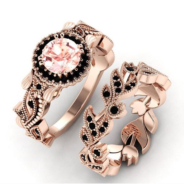 design women rose gold flower leaves injected powder zirkoon ring bride engagement bruiloft jewelry set wedding rings, Slivery;golden
design women rose gold flower leaves injected powder zirkoon ring bride engagement bruiloft jewelry set wedding rings, Slivery;golden