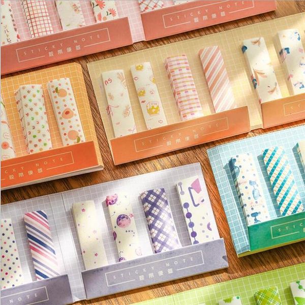 gift wrap 20packs wholesale colored fresh tape sticky note style sticker pocket decoration scrapbook
gift wrap 20packs wholesale colored fresh tape sticky note style sticker pocket decoration scrapbook