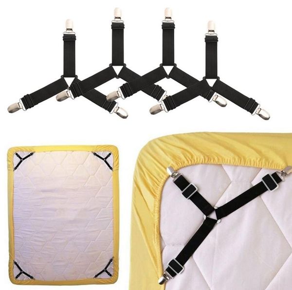 hooks & rails 4pcs adjustable sheet buckle anti-skid fixed clothes trousers foot curtain clip multifunctional holde
hooks & rails 4pcs adjustable sheet buckle anti-skid fixed clothes trousers foot curtain clip multifunctional holde