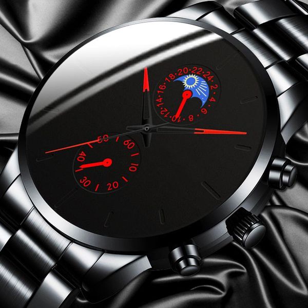 wristwatches reloj hombre luxury fashion business men watches classic black stainless steel analog quartz wrist watch relogio masculino, Slivery;brown
wristwatches reloj hombre luxury fashion business men watches classic black stainless steel analog quartz wrist watch relogio masculino, Slivery;brown