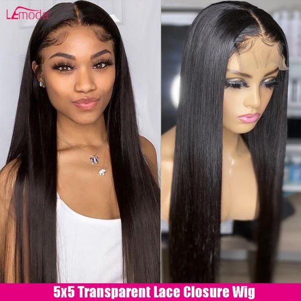 lemoda straight closure wig 5x5 hd lace 30 inch human hair wigs remy brazilian preplucked front for women, Black;brown
lemoda straight closure wig 5x5 hd lace 30 inch human hair wigs remy brazilian preplucked front for women, Black;brown